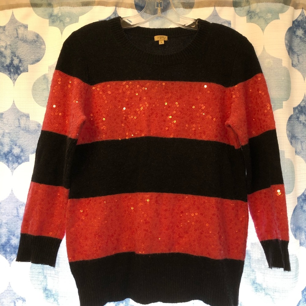J Crew 3/4 sleeve sweater